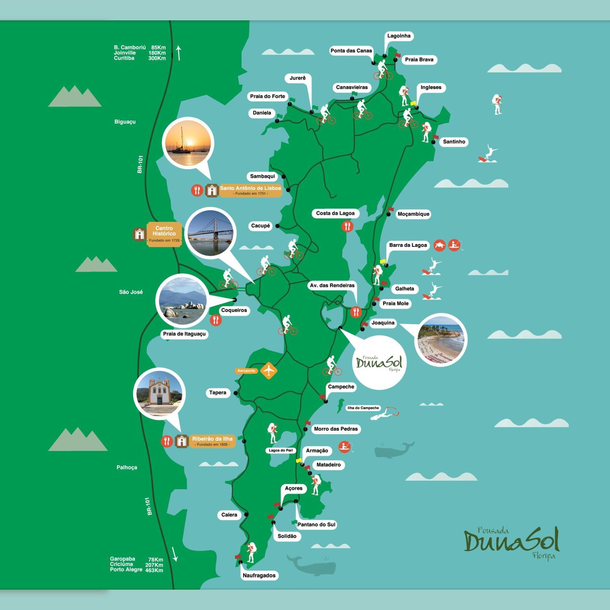 Pousada Dunasol Floripa Florianópolis 외부 사진